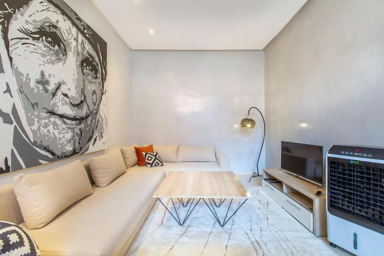 Best Apartement For Group In Gueliz 4 Bedroom Marakeş